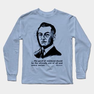 Manuel L. Quezon Long Sleeve T-Shirt